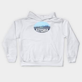 Astoria Oregon Kids Hoodie